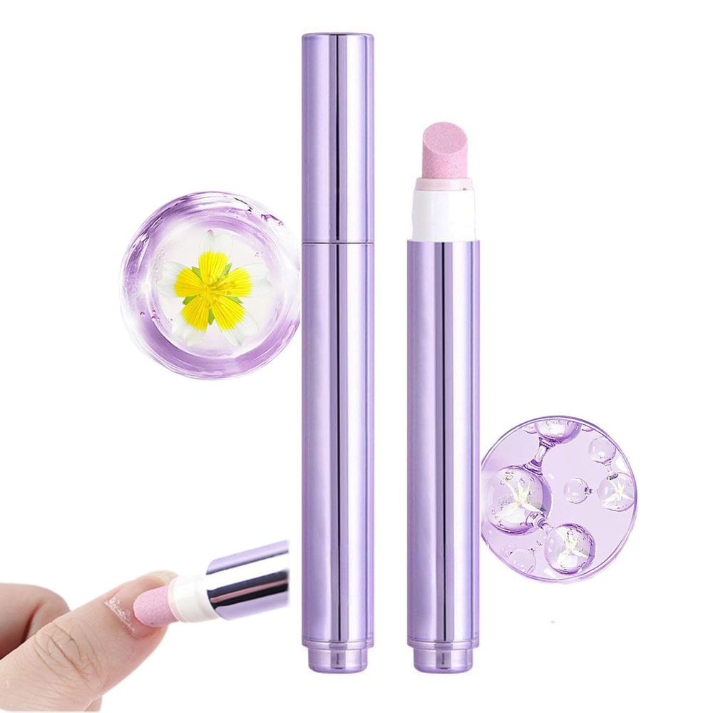 Cuticle Oil Pen - 3個入り 3-in-1 ネイルケア エッセンシャルオイルペン リムーバー 甘皮除去剤
