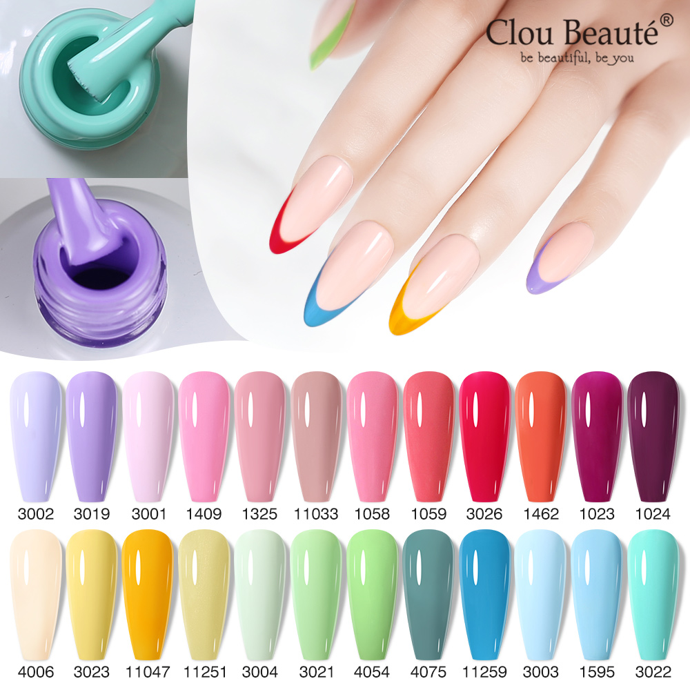 Nail Art One Piece - クルーボーテ HEMA TPOフリー UVジェルネイルポリッシュ バーニス セミパーマネント