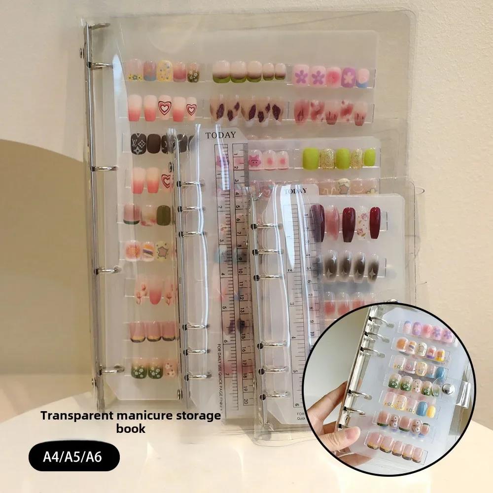 ネイルアート作品収納ブック 大容量展示フォトアルバム カード - Nail Art One Piece のレビューと価格