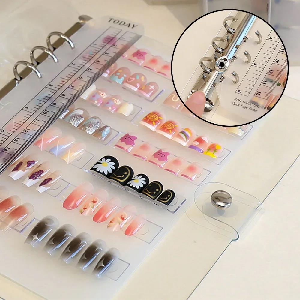 ネイルアート作品収納ブック 大容量展示フォトアルバム カード - Nail Art One Piece のレビューと価格