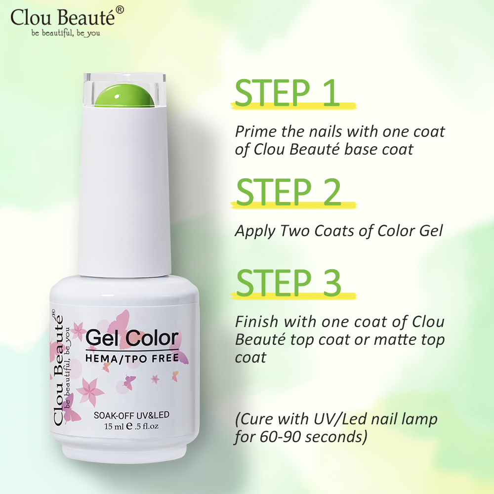 クルーボーテ ブルーシリーズ ネイルジェルポリッシュ グレー - Nail Art One Piece のレビューと価格