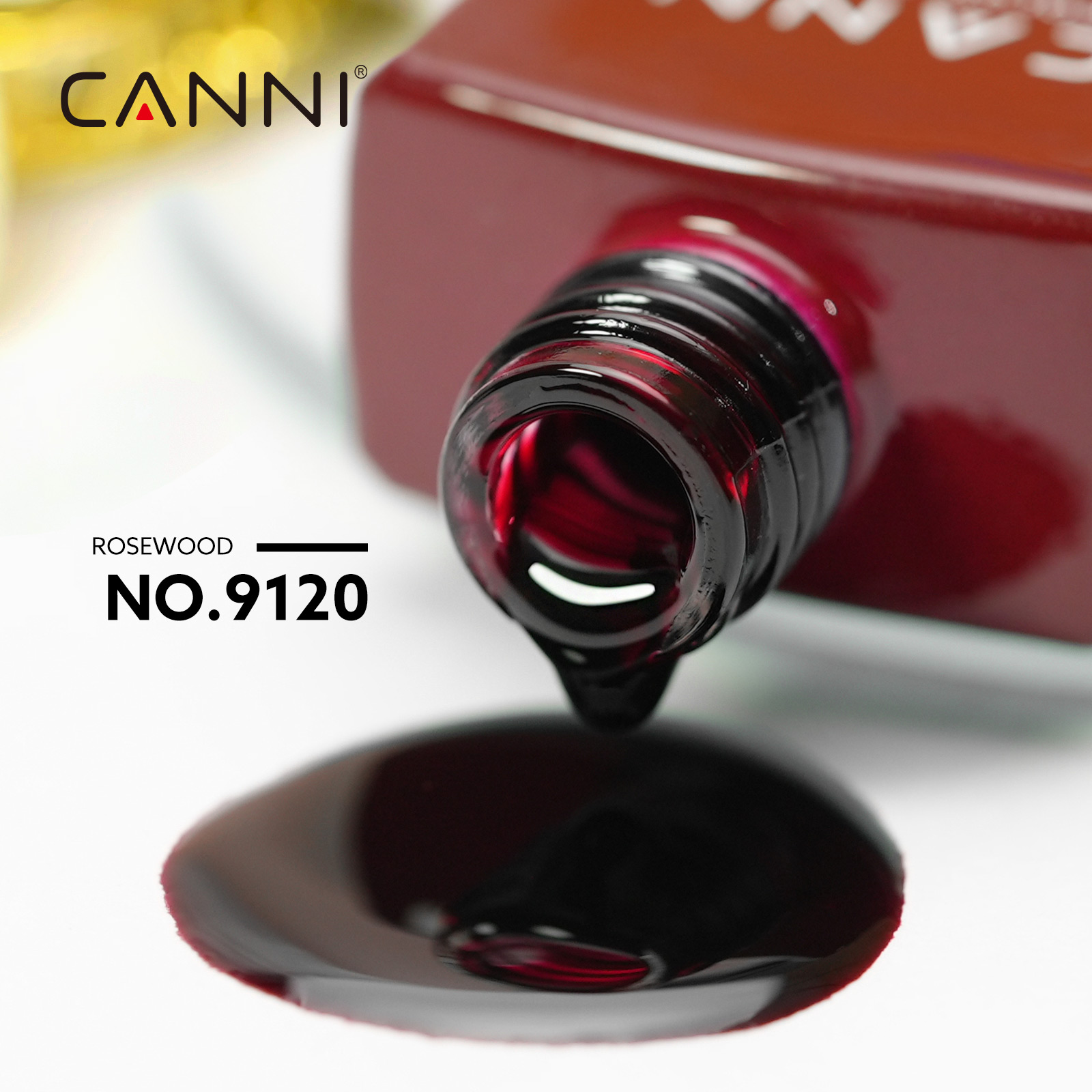 CANNI ジェルネイルポリッシュクリスタルクリアレッドブラ - Nail Art One Piece のレビューと価格