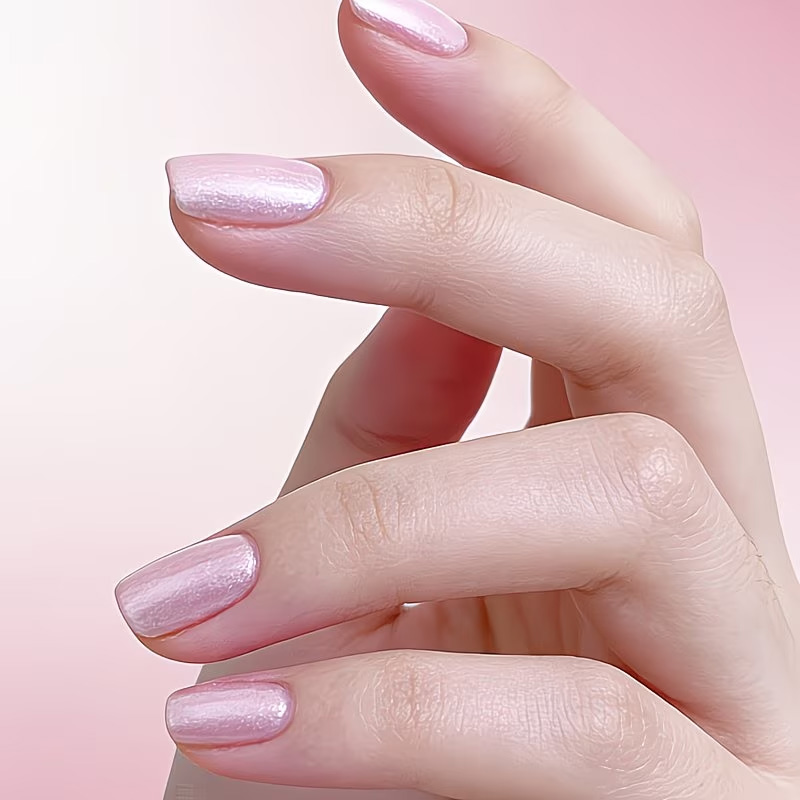 ピンクマザーオブパールエンハンサー - 天然速乾性、焼成不要 - Nail Art Natural Pink のレビューと価格