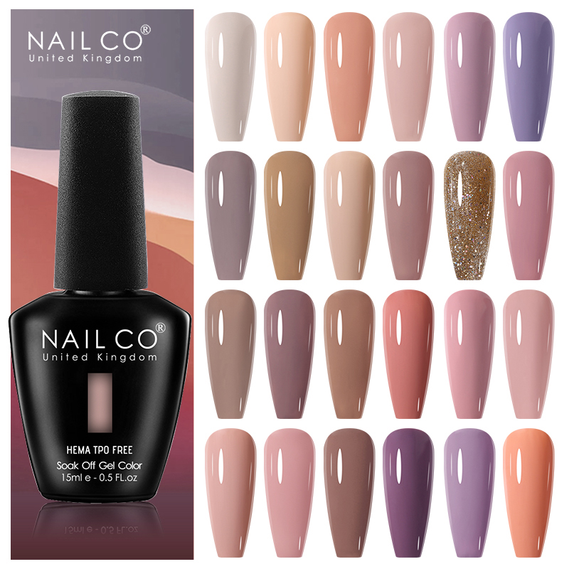 NAILCO 15ml ネイルジェルポリッシュ ピンクヌード - Nail Art Natural Pink のレビューと価格