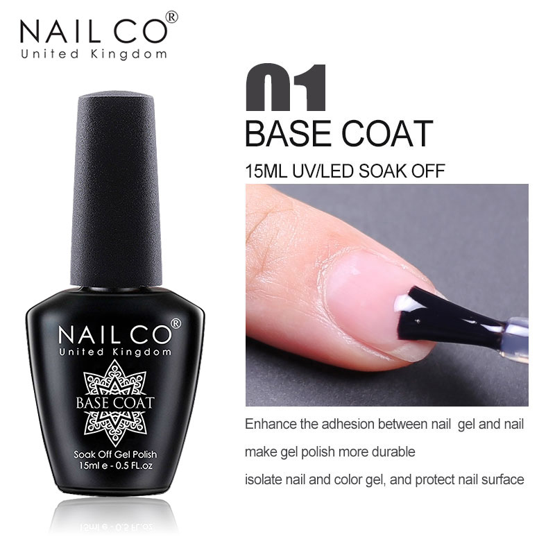 Nailco-ジェルネイルポリッシュ,ネイルアート用ベースコ - Nail Art One Piece のレビューと価格