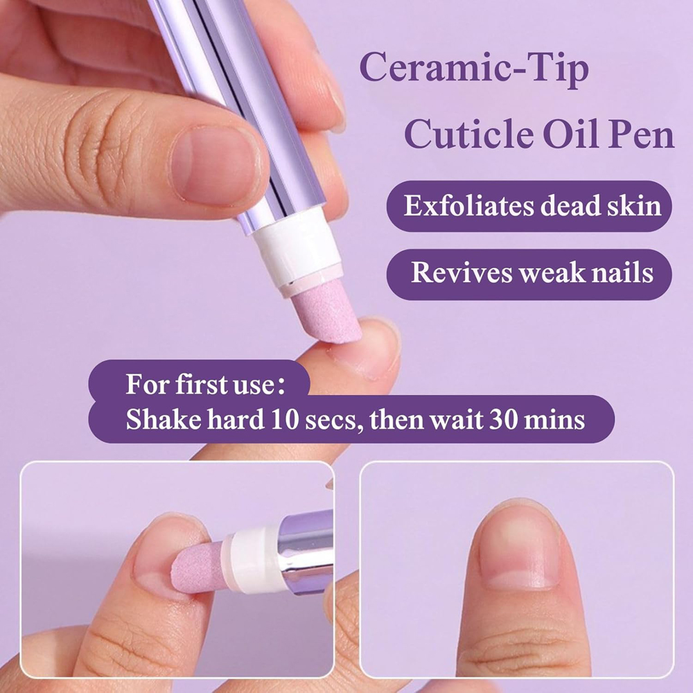 3個入り 3-in-1 ネイルケア エッセンシャルオイルペン - Cuticle Oil Pen のレビューと価格