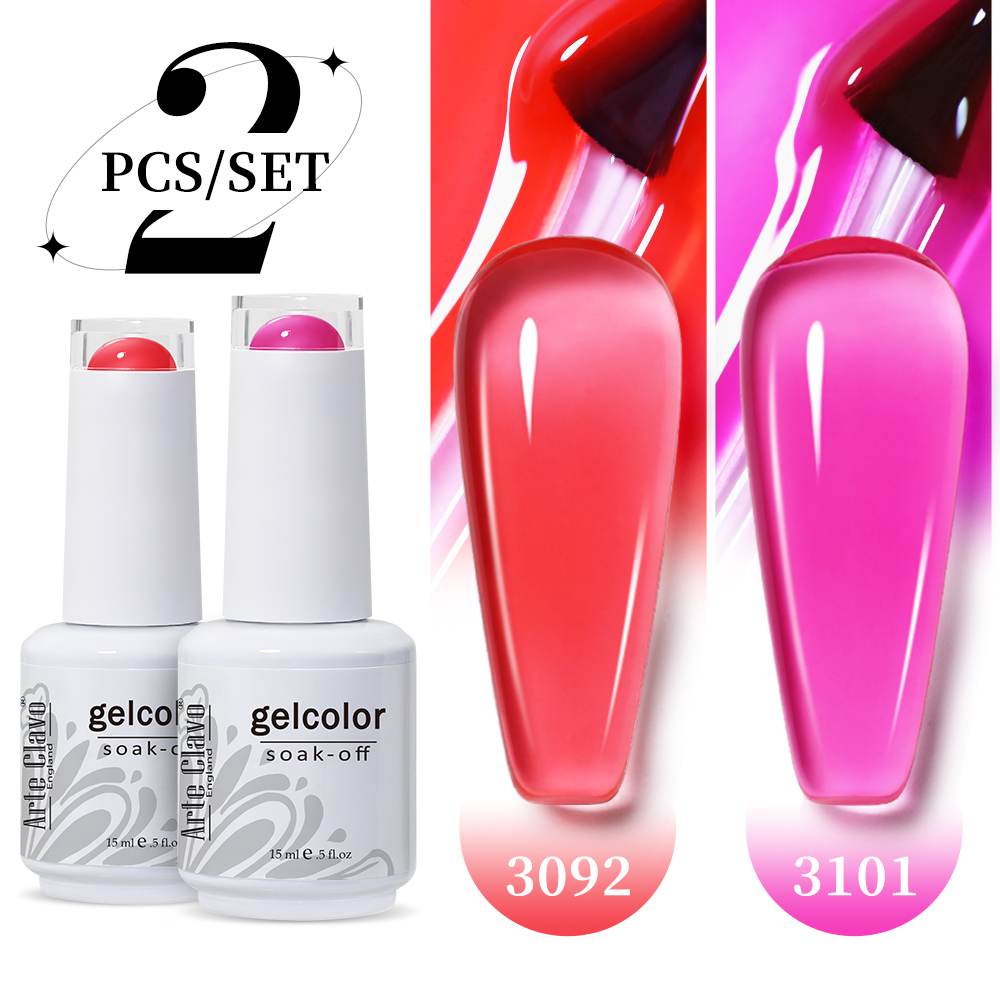 Arte clavo-jelカラージェルマニキュア,ネイルア - Nail Art Natural Pink のレビューと価格
